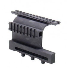 AK-47 Side Rail Scope Mount With Dual Picatinny Rails